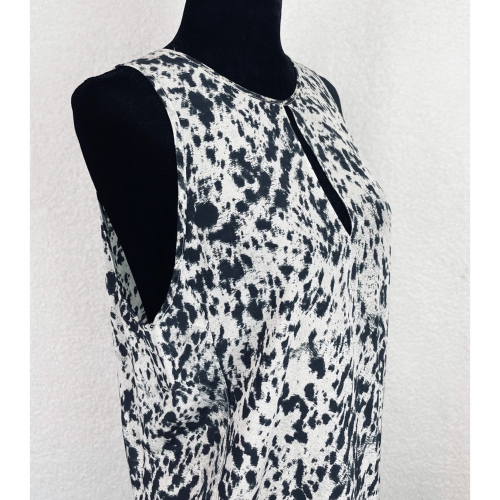 3.1 PHILLIP LIM • Silk Animal Print Keyhole Sleeveless Mini Dress, 2 - Picture 9 of 16